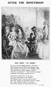 ハネムーンの後-彼女の最初の家、1927 作： Unbekannt