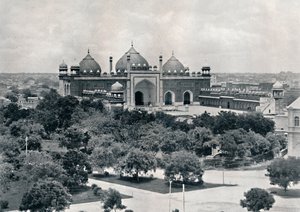 アグラ。 Jumma Musjid、c1910。