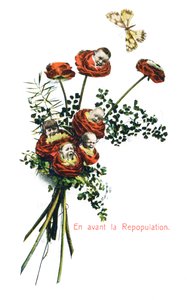 Ahead Repopulation、French Postcard、c1900 作： Unbekannt
