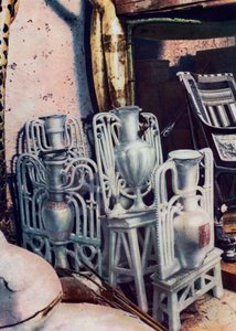 アラバスターの花瓶、ツタンカーメンの墓、エジプト、1933-1934 作： Unbekannt