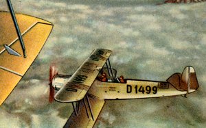 アルバトロスL 75尻面、1920年代、1932年。 作： Unbekannt