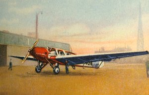 アルバトロスL 83アドラー飛行機、1932年。 作： Unbekannt