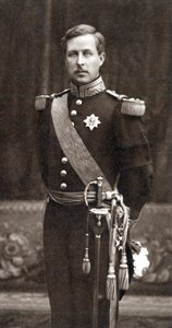 1909年のベルギー国王アルベルト1世1875-1934、軍服