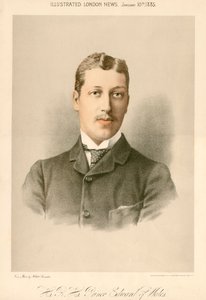 1885年、クラレンス公アルバートビクター 作： Unbekannt