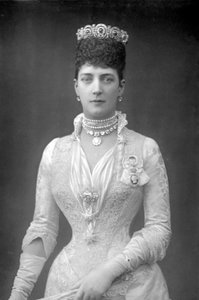 アレクサンドラ1844-1925、イギリスのエドワード7世の王妃、c1890 作： Unbekannt
