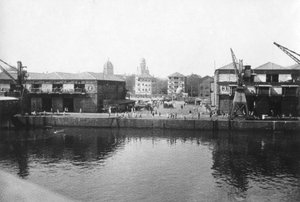 アレクサンドラドック、ボンベイ、インド、1917