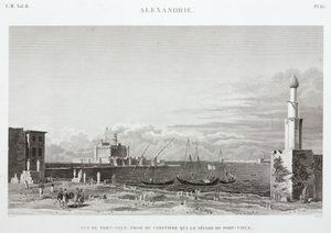 エジプト、アレキサンドリア、1798年頃 作： Unbekannt
