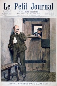 刑務所のアルフレッドドレイファス、1895 作： Unbekannt