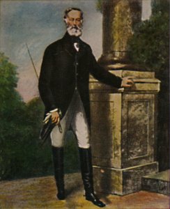 アルフレッドクルップ1812-1887。 -グリューンによる絵画、1934年。