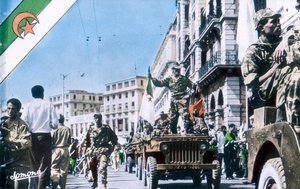 フランスからのアルジェリア独立、1962 作： Unbekannt
