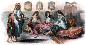 アルジェリアの女性、1857