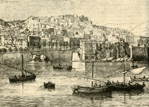 海からのアルジェ、1890年。