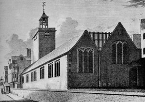 All Hallows Church、ロンドンウォール、ロンドン市、c1901 1906 作： Unbekannt