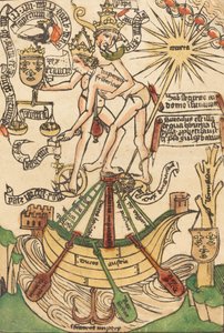 教皇パウルス2世と皇帝フリードリヒ3世の会談の寓話、c。 1470年。 作： Unbekannt