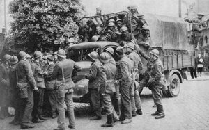 同盟国はベルギーの援助、1940年、1940年に行きます 作： Unbekannt