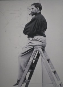 アルフォンス・ミュシャ、1896年。 作： Unbekannt