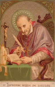 Alphonsus Maria de Liguori 1696-1787、c.1910 作： Unbekannt