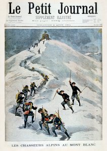 モンブランのアルペンハンター、1901年 作： Unbekannt