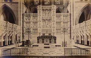 祭壇とレレドストルロ大聖堂、1929年。 作： Unbekannt