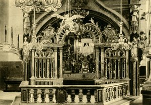 聖母マリアの祭壇、マリアツェル、オーストリア、スティリア、c1935。