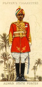 アルワル国軍、1936年。 作： Unbekannt