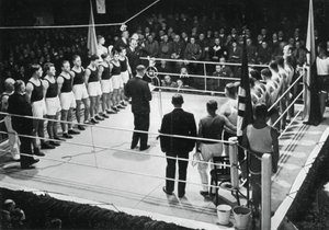 ドイツとポーランドの間のアマチュアボクシングコンテスト、1936 作： Unbekannt