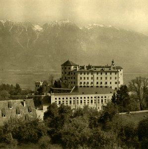 アンブラス城、インスブルック、チロル、オーストリア、c1935。 作： Unbekannt