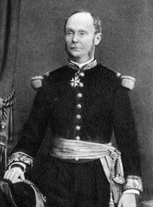 アメディクールベ、フランス海軍大将、1880年