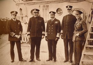 アメリカ海軍大将は王とともに浮かぶ、1918年1935年 作： Unbekannt