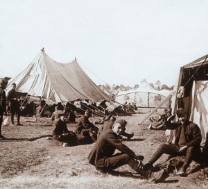 アメリカのキャンプ、メレット、フランス、c1914-c1918 作： Unbekannt