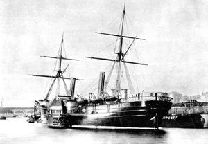 アメリカ大西洋横断汽船、アラゴ、1856 作： Unbekannt