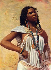 1912年のアラブの女性