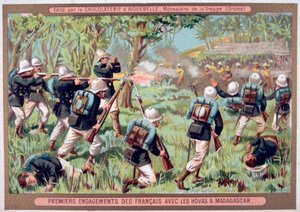 マダガスカルのHovasに対する関与、1883年〜1896年 作： Unbekannt