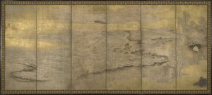 沖ノ島に亡命した皇帝1600 作： Unbekannt