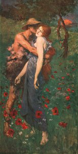 Idyll、1891年、c1902。 作： Unbekannt