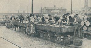 業界の重要な部分。スコットランドの女の子、ヤーマスでの暴食1937 作： Unbekannt
