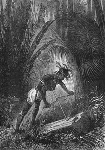 摩擦で火をつけたインディアン、1894