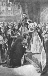 ビクトリア女王によるガーター騎士団の叙述、1830年代、1901年。