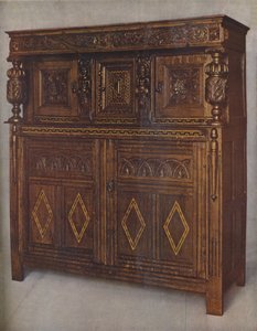 ジェームズのオークコート食器棚は治世、c1615、1936