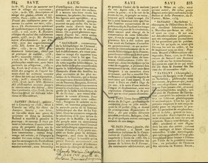 アントワーヌ・ソーグランの叔父であるクロード・マリン・ソーグランのアカウント、1735年2月15日 作： Unbekannt