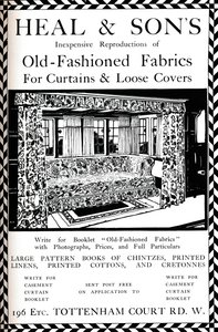 Heal＆Sons of Tottenham Court Road、London、1908の広告 作： Unbekannt