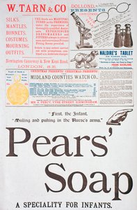 ユレタイドの広告ページ、1882年 作： Unbekannt