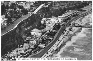 シャンクリンの前浜の空中写真、1936 作： Unbekannt
