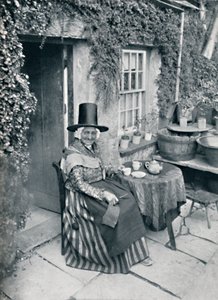 ウェールズの老婦人、1912 作： Unbekannt