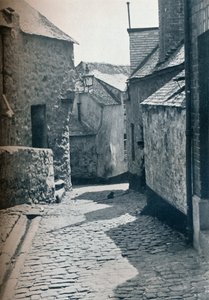 コーンウォールのセントアイブスの古い部分、1935年にスラムのクリアランスエリアとして計画 作： Unbekannt