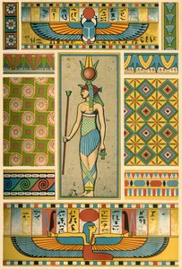 古代エジプトの装飾、1898 年。 作： Unbekannt