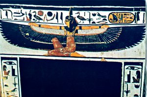 古代エジプトの象形文字、テーベ、エジプト 作： Unbekannt
