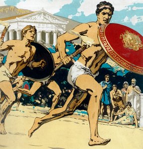 古代オリンピック：リレーレース、1922年