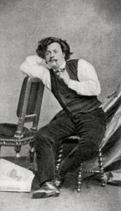アンドレ・ギル、フランスの風刺画家、1868 作： Unbekannt