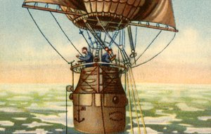 アンドレス北極圏気球探検隊、1897年、1932年。 作： Unbekannt